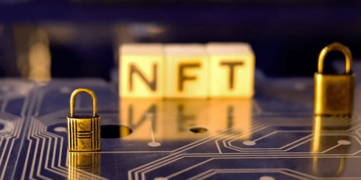 A picture of Blocks written NFT.